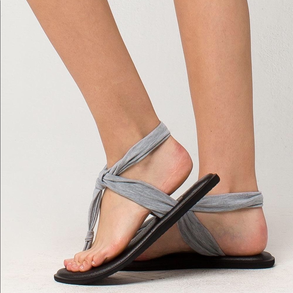 SANUK Sling Yoga Boho Sandals Size 10